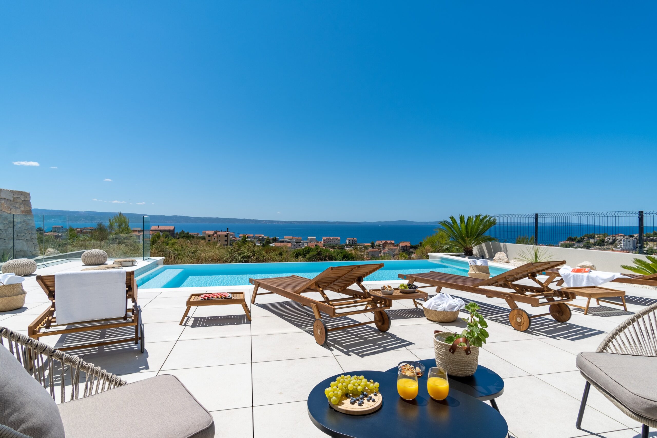 Serene Sea View Modern Villa in Split