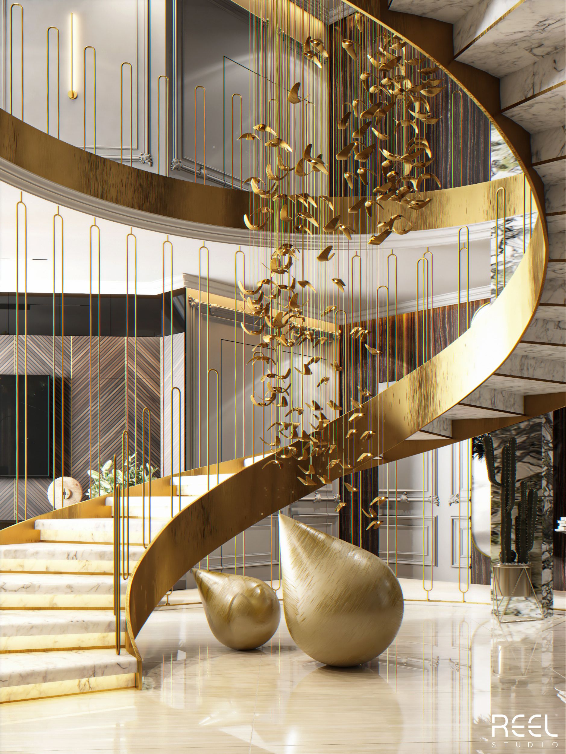 Stairway to Heaven: Exploring Heavenly Homes with Luxurious Staircases